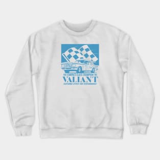 Valiant - Compact-Class Champion (Blue) Crewneck Sweatshirt